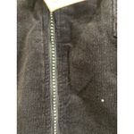 NWT Quacker Factory Stretch Corduroy Bomber Jacket Sz XL Rhinestone Zipper Black Photo 1