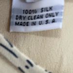 Zelda (90s designer) NEW 100% Silk Pastel Yellow Dove Dress Women’s Size M Size M Photo 4