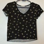 Olivia Rae  Black Floral Crop Top Photo 0