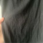 ZARA  Black Ribbed Ruffle Sleeve Bodysuit Size Small Photo 3