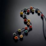 Boho Flat Bead Necklace Female Retro Ethnic Style Niche Stylish Sweater Necklace Photo 6