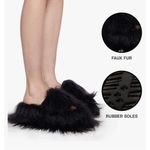 Dolls Kill  Case Of The Grumpies Fuzzy Slides by Delia's Photo 4