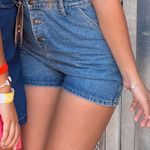 LIONESS  Denim Romper Photo 1