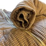 Princess Polly Zurie Houndstooth Hooded Full Zip Puffer Cropped Jacket Sz M / L Photo 8