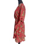 Anthropologie  Hutch Medium Dress Faux Wrao 3/4 Sleeve Photo 3