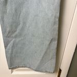 AGOLDE  Minka High Rise Cargo Wide Leg Cotton Blend Blue Wash Jeans 32 Photo 4