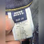 Miss Sixty  style flicker crop side zipper sz 25 Photo 4