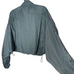 Old Navy Cropped Lightweight Water Repellent Run Jacket Ocean Shale XL Photo 3
