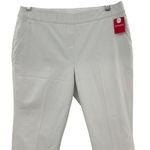Spanx  Silver Linings Slim Straight Pants Classic White Size XL Petite‎ Photo 3