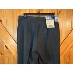 Dockers  Women Favorite Fit Career Pants Size 12 Long Charcoal nwt (8103) Photo 5