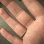 925 Sterling Silver Faux Diamond Infinity Ring Photo 2