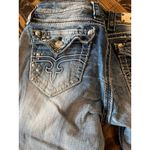Rock Revival Wendy Capri Jeans Women 28 Embellished Y2K Western Cowgirl Aztec Photo 10