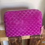 Juicy Couture  bag velour Purple Heart toiletries bag New OS Photo 3