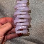 Chic Lavender Hair Claw Clip Purple Photo 2