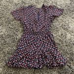 Blush Boutique Floral Ruffle Romper in Blue, Size XS Photo 2