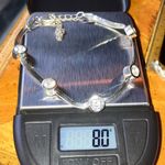 Swarovski Crystal Sterling Silver Bracelet Photo 7