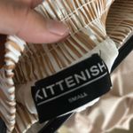 Kittenish  striped button down shirt & shorts set Photo 6