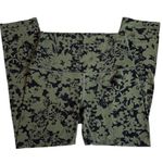 Lululemon Align Crop Leggings Green Black Floral Size Photo 2