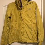 The North Face  lime green rain jacket Photo 0