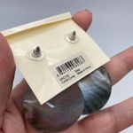 Amrita Singh Abalone Shell Large Disc Earrings Retired Photo 5