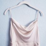 Fame and Partners Free People X  Rosabel Cream Satin Slip Maxi Dress Photo 4