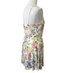 Alice + Olivia Trixie Floral Mini Dress Women’s Size 8 Sleeveless Crepe Lined Photo 4