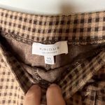 Kirious Brown Tan Mini Skort Gingham Women’s Size XS Photo 4