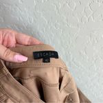 Escada high rise caramel straight slim pants Tan Size 12 Photo 6
