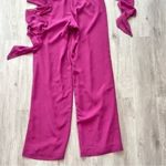 Pink Halter Romper Jumpsuit S Purple Photo 6