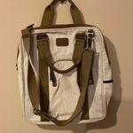 Tumi Canvas And Leather Trim Tote Bag Brown Photo 0