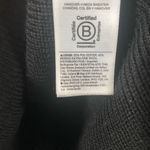 Athleta  Hanover Refined V-Neck Sweater in Black Merino Wool size medium Photo 8