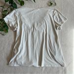 Vintage Y2K White Terrycloth Tunic Beach Cover Size 2X Photo 5