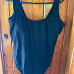 Catalina  Black Scoop‎ Neck Bodysuit 2x Photo 0
