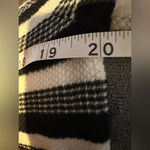 Fenmo black and white short sleeve silk blend sweater NWT Size M Photo 6