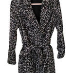 Waverly Grey Liberant Animal Print Light Jacket Gray Photo 0