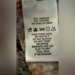 Boho Sweater Linen Blend Brown Size M Photo 3