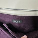 Loft Skinny Purple Dress Pants Women's 6 Photo 1