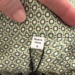 Equipment NWT $350 Allete Crop Wide Leg Pants Size 0 Green Silk Viscose Photo 5