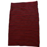 Madewell Sailor Stripe Red & Navy Pencil Skirt Sz XS Photo 8