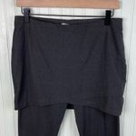 CAbi 3577 Skirted M'Leggings Size Small Charcoal Grey Stretchy Modest Athleisure Photo 3