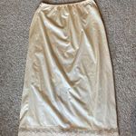 Cream Colored Slip Skirt Size M Photo 0