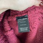 For Love & Lemons Keke Burgundy Cut Out Knit Sweater Mini Dress Photo 11