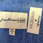 NEW Freshman 1996 Blue Knit Fuzzy Cardigan Sweater Mini Tank Dress Set Size XS Photo 6