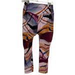 Soma  WKND 360 Crop Multicolor High Rise Activewear Legging Size Large Photo 3