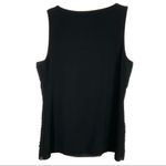 White House | Black Market Tiered Scalloped Sleeveless Top Small Photo 2