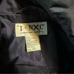 INC  women's XS blue oversized trench coat Photo 4