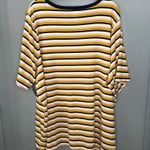 Duluth Trading Company Duluth Trading Co Striped Tee Elbow Sleeve Scoop-neck T-shirt Size 4x Photo 1