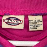 Sonoma Vintage Deadstock Varsity Cheerleader Bear Sports Fuchsia Sweatshirt NWT Medium Photo 6