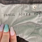 O'Neill O’Neill Kerr Brown Raw Hem Denim Skinny Ankle Jeans Photo 13