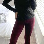 Lululemon Maroon Leggings Photo 0